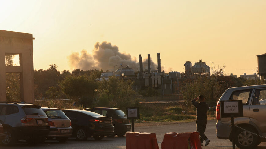 Smoke rises after an Israeli strike on Beirut's southern suburbs, following an escalation between Hezbollah and Israel amid the U.S.-Israeli conflict with Iran, Lebanon, March 10, 2026. REUTERS/ Raghed Waked