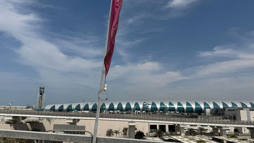 Exterior of Dubai International Airport (DXB) after two drones came down in the vicinity of the airport, amid the U.S.-Israeli conflict with Iran, in Dubai, United Arab Emirates, March 11, 2026. Picture taken with a mobile phone. REUTERS/Stringer