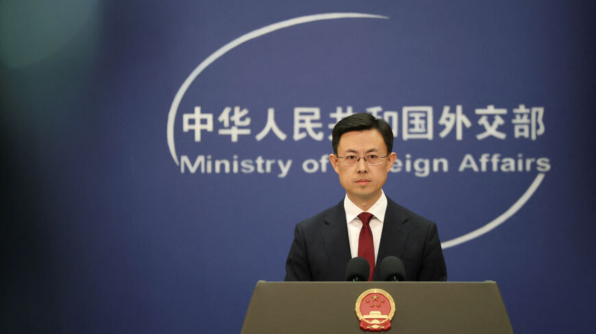 Chinese Foreign Ministry spokesperson Guo Jiakun attends a press conference in Beijing, China January 7, 2025. REUTERS/Florence Lo