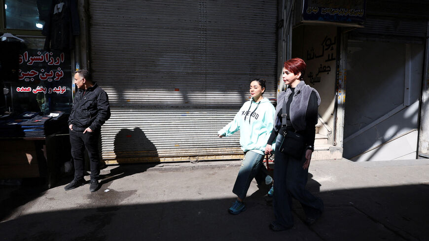 People visit the Grand Bazar, ahead of the Iranian New Year, amid the U.S.-Israeli conflict with Iran, in Tehran, Iran, March 18, 2026. REUTERS/Alaa Al Marjani
