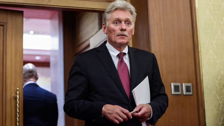 Kremlin spokesman Dmitry Peskov walks at Diaoyutai State Guesthouse in Beijing, China, September 2, 2025. REUTERS/Maxim Shemetov/Pool