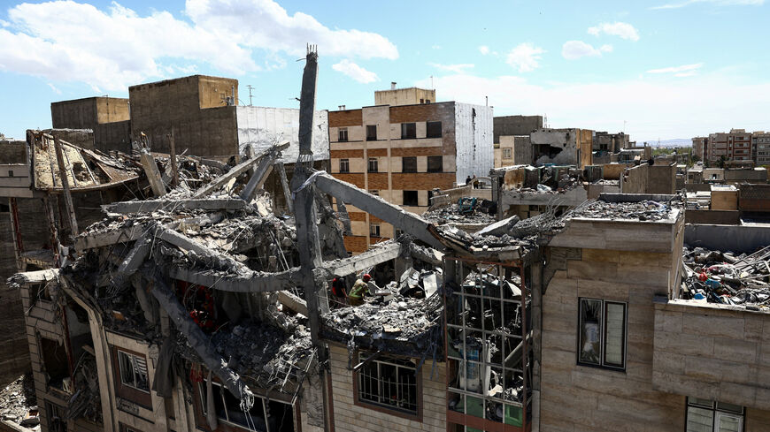 A view of a residential building damaged by a strike, amid the U.S.-Israeli conflict with Iran, in Tehran, Iran, March 27, 2026. Majid Asgaripour/WANA (West Asia News Agency) via REUTERS