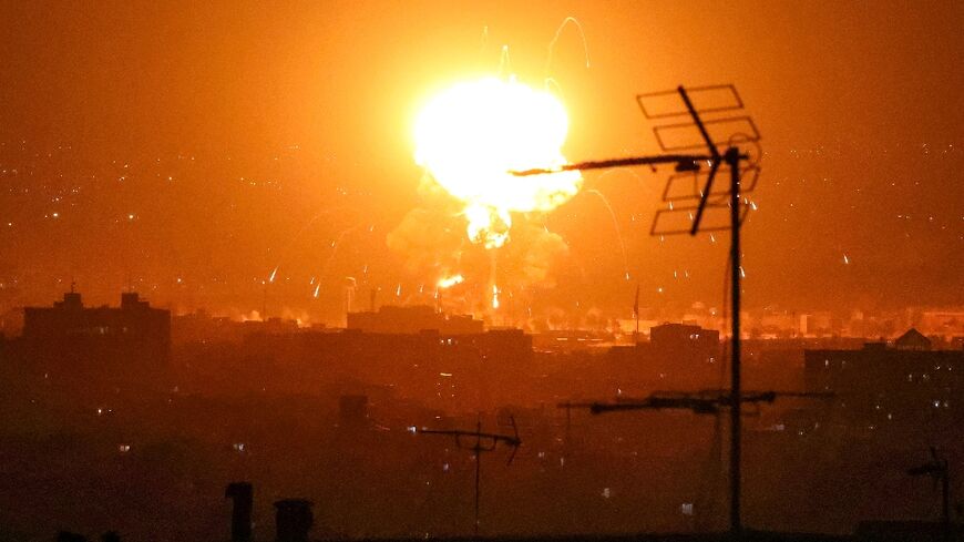 Iran's president says that Tehran will be forced to respond if its neighbours attacked