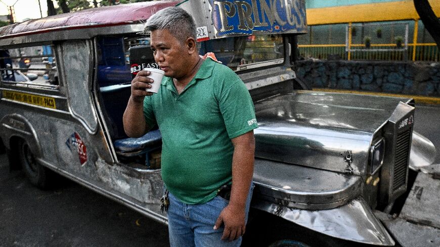 Manila's jeepney drivers, like Eric Helera, are struggling with higher diesel costs, sent soaring by the Middle East war