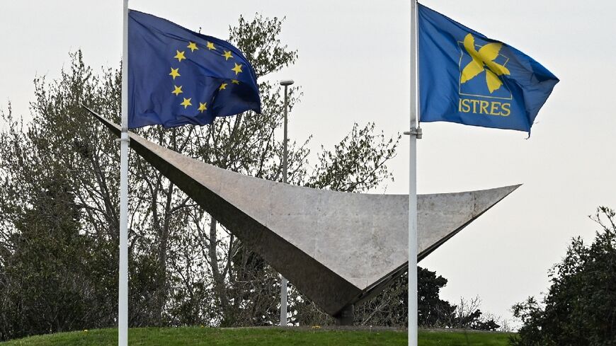 According to flight-tracking service Flightradar24, four KC-135 refueling aircraft arrived at France's Istres base on Monday