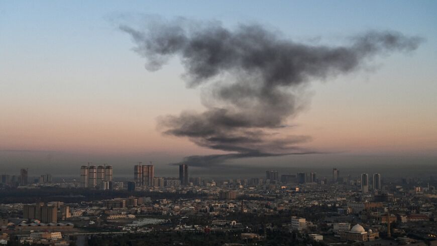 Air defences have shooting down drone attacks above Erbil in Iraq