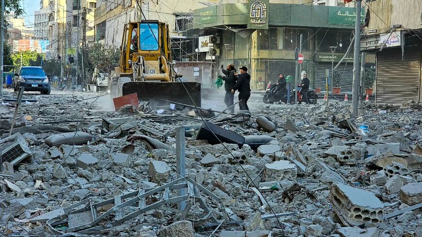 Heavy strikes have rocked Beirut