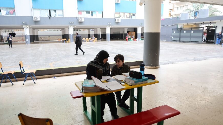 UNICEF says the war has left almost half a million students out of school in Lebanon