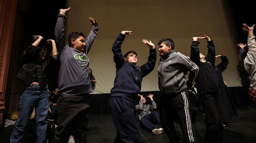 Theatre helps displaced Lebanese children overcome the pain of war