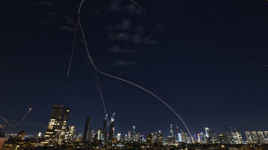 Israeli defence systems kicked in to repel attacks over Tel Aviv