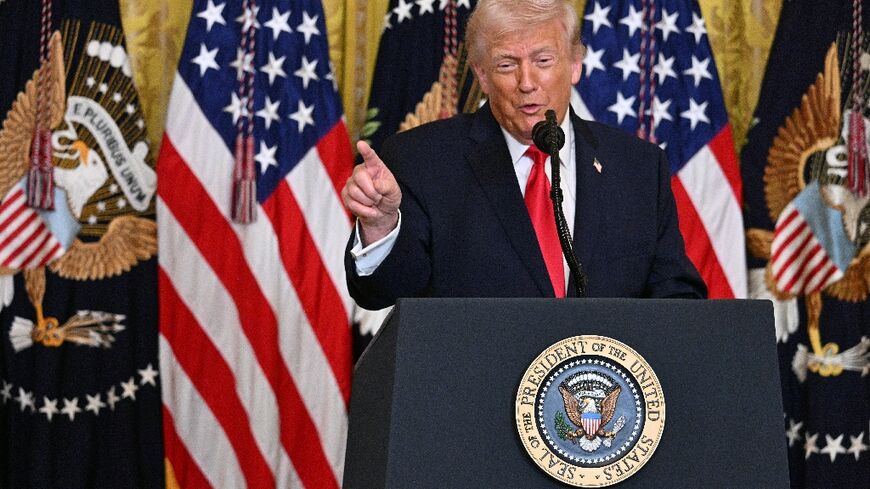 US President Donald Trump posted on social media his latest harsh rhetoric against the Iranian leadership