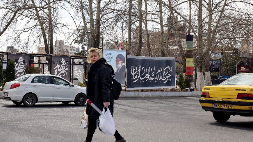 Residents of the Iranian capital were trying to go about their lives despite the war