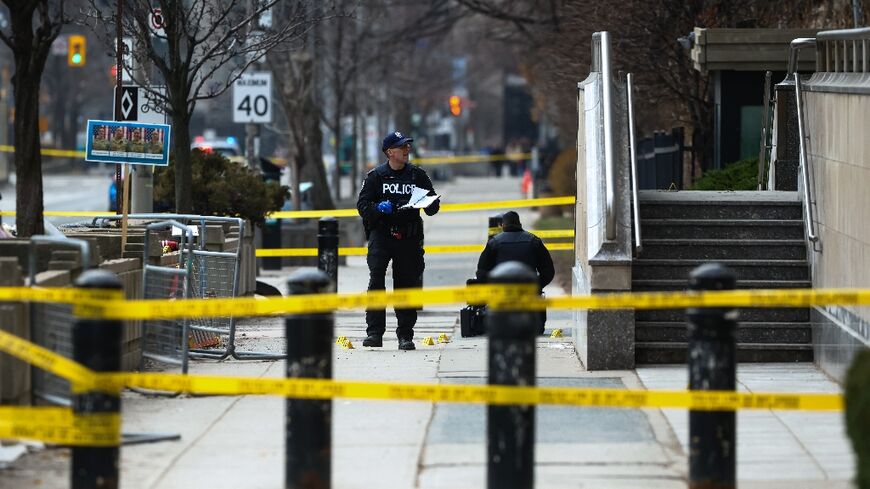 Toronto police investigated after shots were fired at the US consulate in what they called a 'national security incident'
