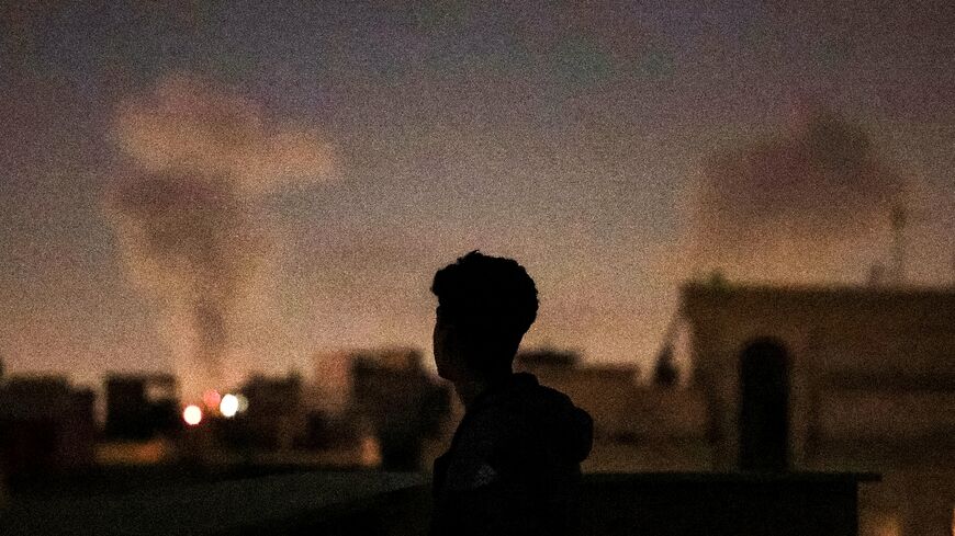 Iranians have found themselves caught between US-Israeli bombs and their government as authorities deploy heavy security 