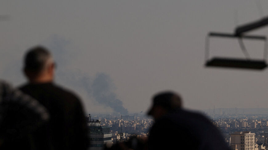 Smoke rises following a strike, amid the U.S.-Israeli conflict with Iran, in Tehran, Iran, April 1, 2026. Majid Asgaripour/WANA (West Asia News Agency) via REUTERS
