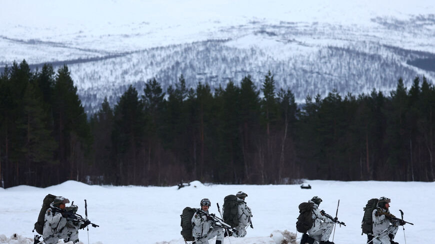 FILE PHOTO: German soldiers take part in a military drill during NATO's Cold Response exercises near Bardufoss, in Arctic Norway, March 13, 2026. REUTERS/Bernadett Szabo/File Photo