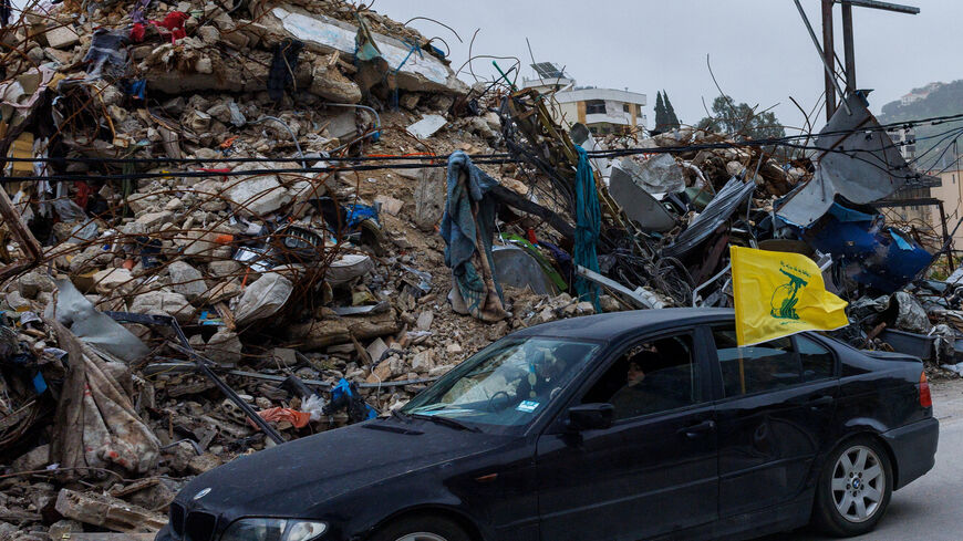 Residents drive home following a 10-day ceasefire between Lebanon and Israel went into effect, in Nabatieh, Lebanon, April 18, 2026. REUTERS/Zohra Bensemra