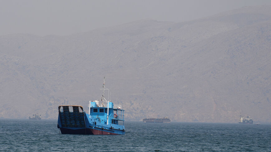 Ships and boats in the Strait of Hormuz off the coast of Musandam, Oman, April 20, 2026. REUTERS