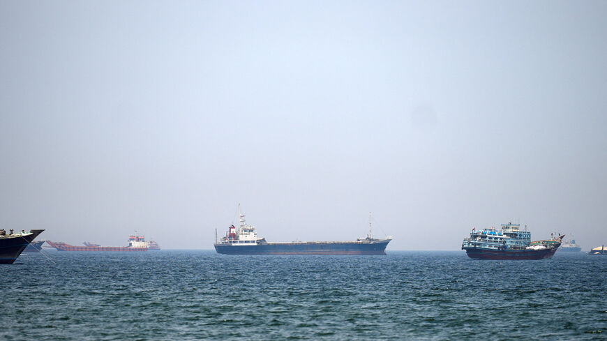 Ships and boats in the Strait of Hormuz, Musandam, Oman, April 29, 2026. REUTERS/Stringer