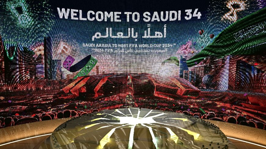 Saudi Arabia was awarded the right to host the 2034 FIFA World Cup