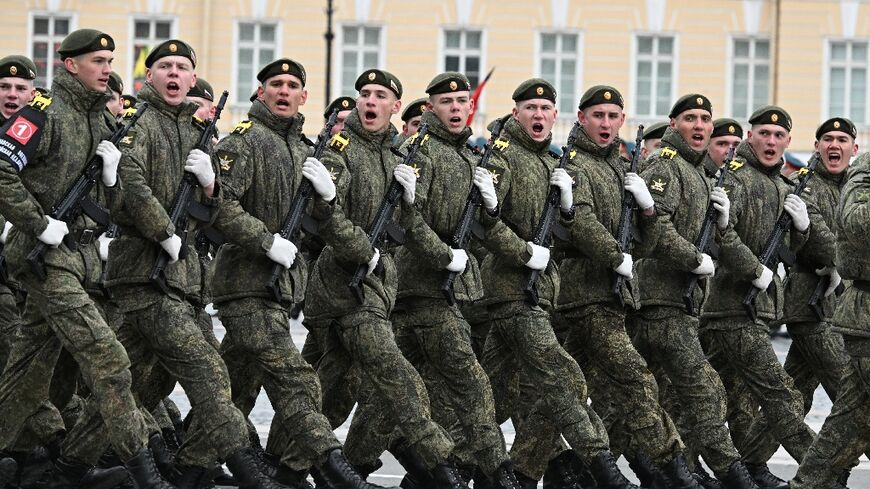 The three top spenders -- the United States, China and Russia -- accounted for more than half of global expenditure