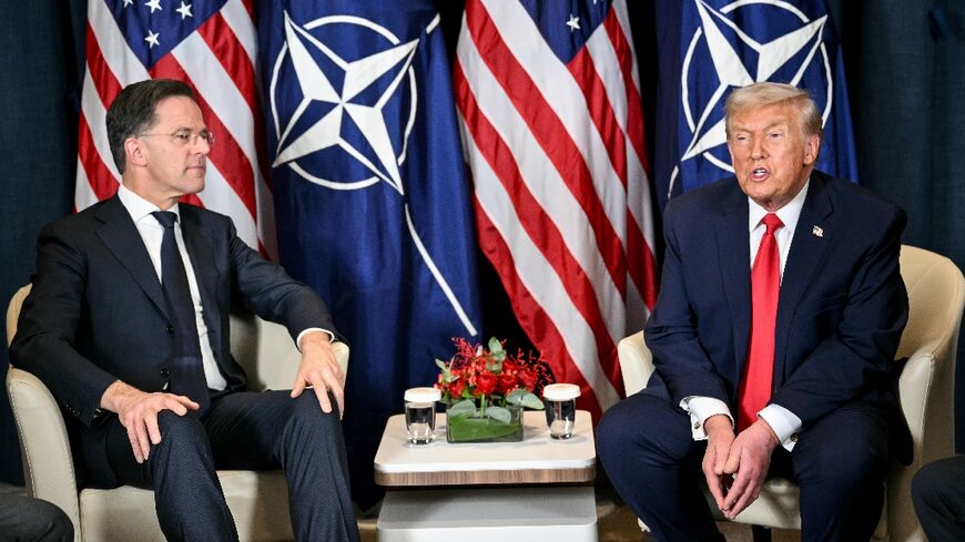 US President Donald Trump met NATO Secretary General Mark Rutte in January in Switzerland and is expected to meet him once more in Washington this week