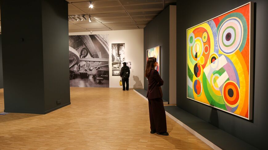 Arkas Mistral’s Delaunay exhibition (Lucien Arkas Art Center)