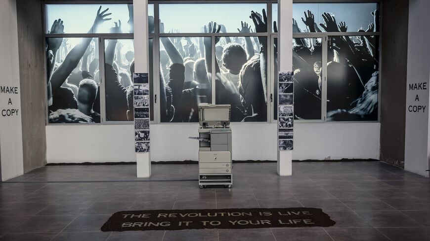 Bilal Yilmaz’s “Revolution is here” (Terakki Vakfi)