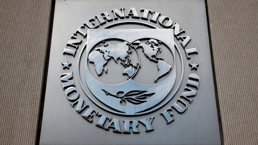 FILE PHOTO: A view of the International Monetary Fund logo at its headquarters in Washington, D.C., U.S., November 24, 2024. REUTERS/Benoit Tessier/File Photo