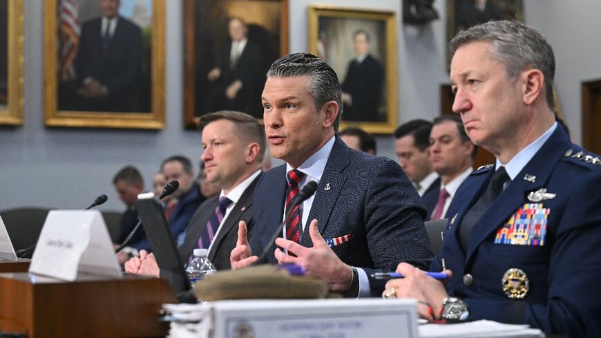 US Secretary of Defense Pete Hegseth and Chairman of the Joint Chiefs of Staff General Dan Caine say nearly $29 billion has been spent by the military on the war against Iran
