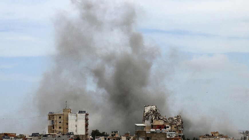 Israel's army said it had launched strikes on Hezbollah sites in Tyre area of south Lebanon