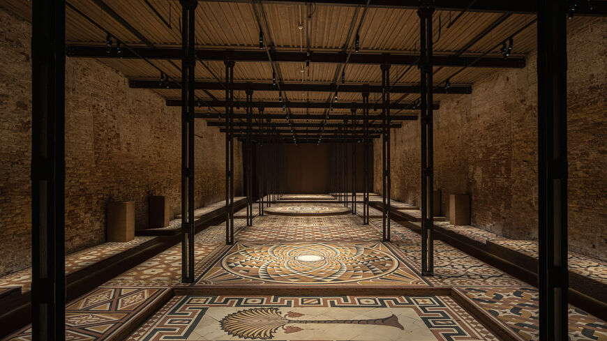 Dana Awartani, “May Your Tears Never Dry, You Who Weep Over Stones.” (Photo courtesy of the artist and the Visual Arts Commission, Commissioner of the National Pavilion of Saudi Arabia)