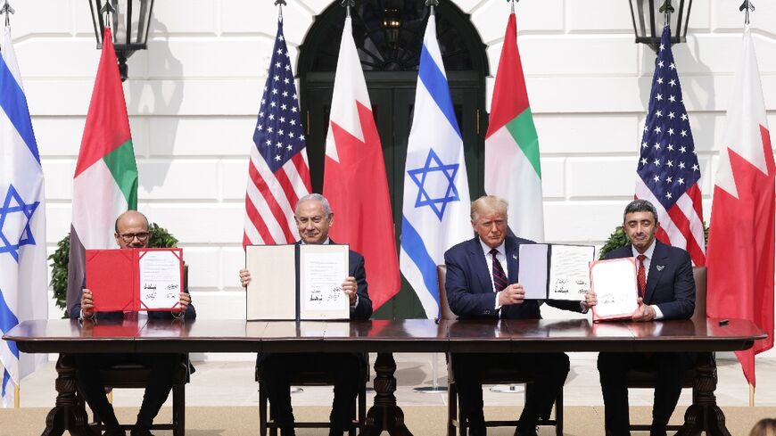 US President Trump is linking an Iran peace deal to the Abraham Accords, which govern the normalization of diplomatic relations between Israel and countries that have historically been hostile to it