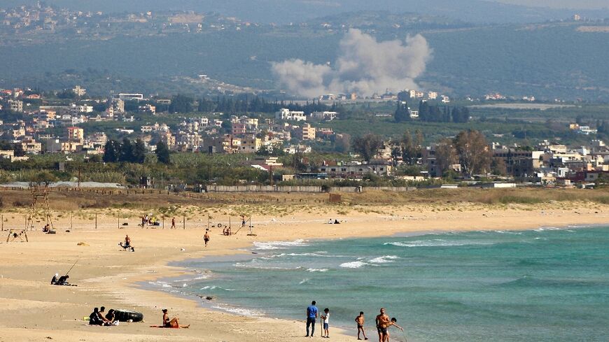 Israel has continued to carry out strikes in southern Lebanon, with Hezbollah retaliating with missiles launched at a military base