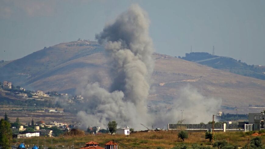 An AFP photojournalist near Nabatieh saw smoke rising from Kfar Tebnit, which was not included in the evacuation warnings