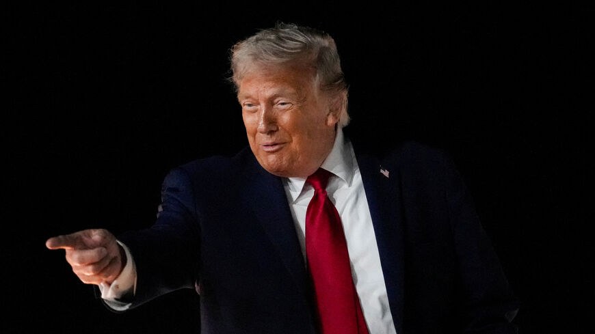 FILE PHOTO: U.S. President Donald Trump at the John F. Kennedy International Airport in New York, U.S., June 8, 2026. REUTERS/Nathan Howard/File Photo