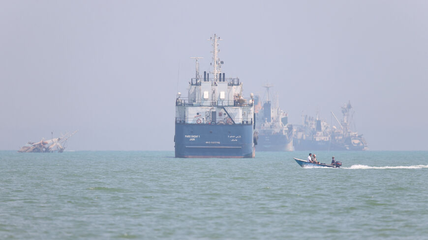 Vessels in the Strait of Hormuz near the beach of Bandar Abbas, Iran, June 11, 2026. Amirhosein Khorgooi/ISNA/WANA (West Asia News Agency) via REUTERS
