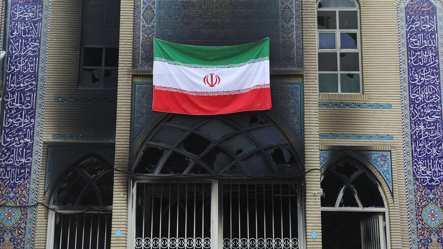 A mosque that was burned during Iran's protests, in Tehran, Iran, January 21, 2026. Majid Asgaripour/WANA (West Asia News Agency) via REUTERS