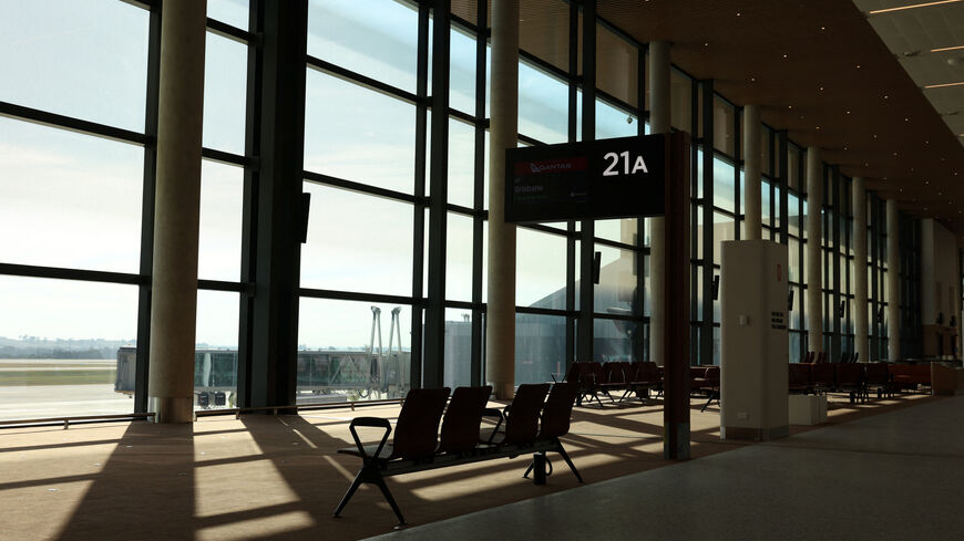 A departure gate at Western Sydney International Airport in Luddenham, Western Sydney, Australia, June 10, 2026. REUTERS/Hollie Adams