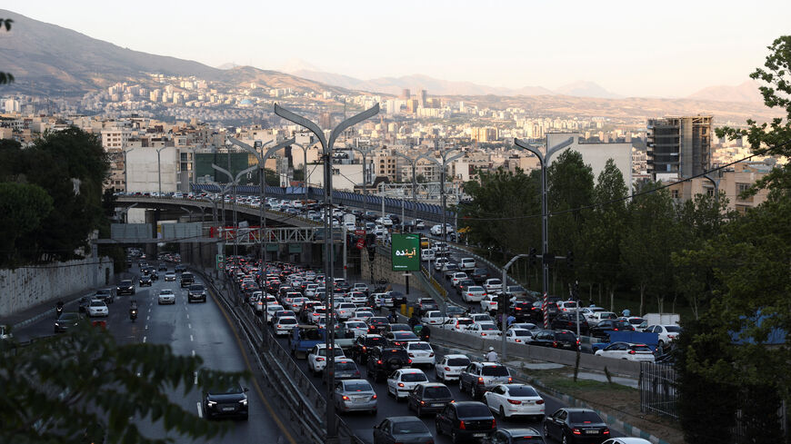 Vehicles in traffic on roads, in Tehran, Iran, June 15, 2026. Majid Asgaripour/WANA (West Asia News Agency) via REUTERS