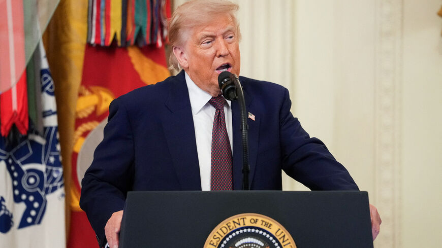 U.S. President Donald Trump speaks during a Medal of Honor ceremony at the White House in Washington, D.C., U.S., June 18, 2026. REUTERS/Eric Lee