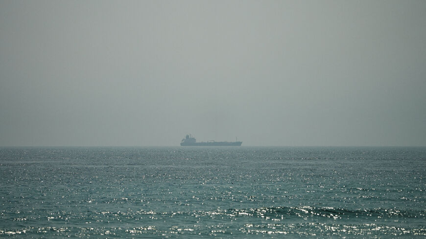 Oil tanker Al Shaffiah sails at the sea near the Omani coast, as seen from Musandam, Oman, June 26, 2026. REUTERS/Stringer