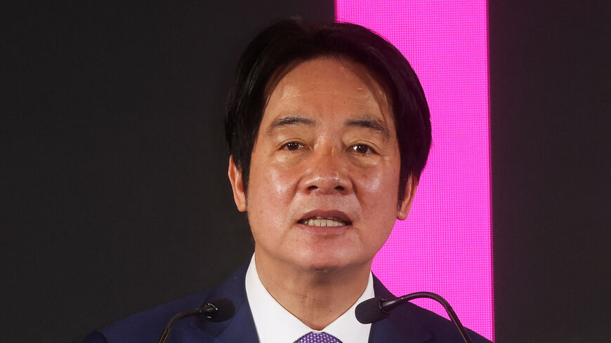 Taiwan President Lai Ching-te speaks as he attends the opening ceremony of the annual Computex trade show in Taipei, Taiwan, June 2, 2026. REUTERS/Tsai Hsin-Han