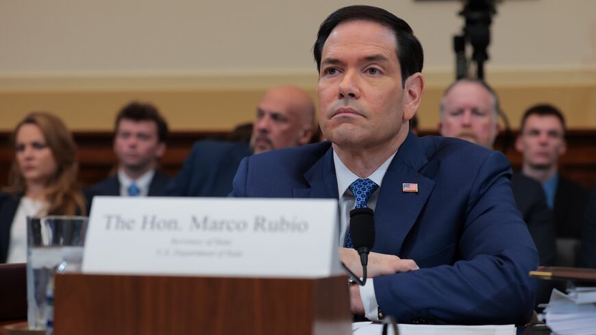 US Secretary of State Marco Rubio testifies during a House Committee on Foreign Affairs hearing in the Rayburn House Office Building on June 03, 2026, in Washington. The hearing was held to examine the State Department's budget request for fiscal year 2027. 