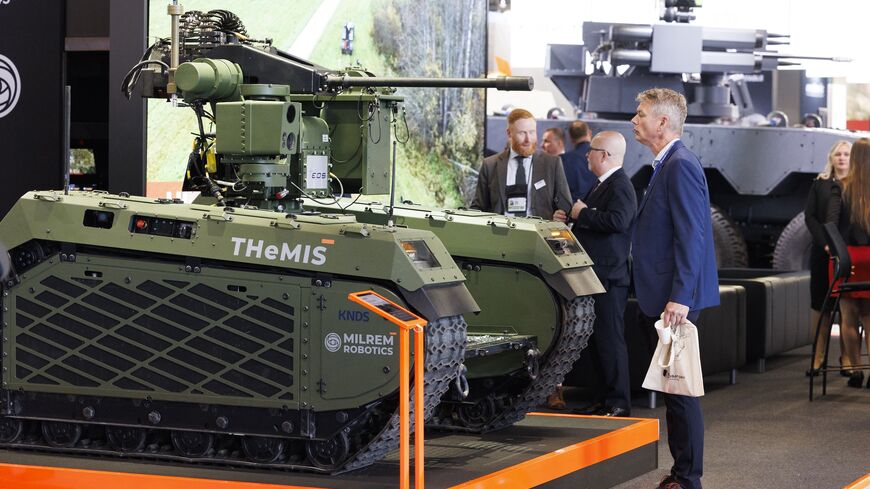 Illustration picture taken during the Eurosatory Defense and Security fair in Paris, France ,on June 15, 2026.