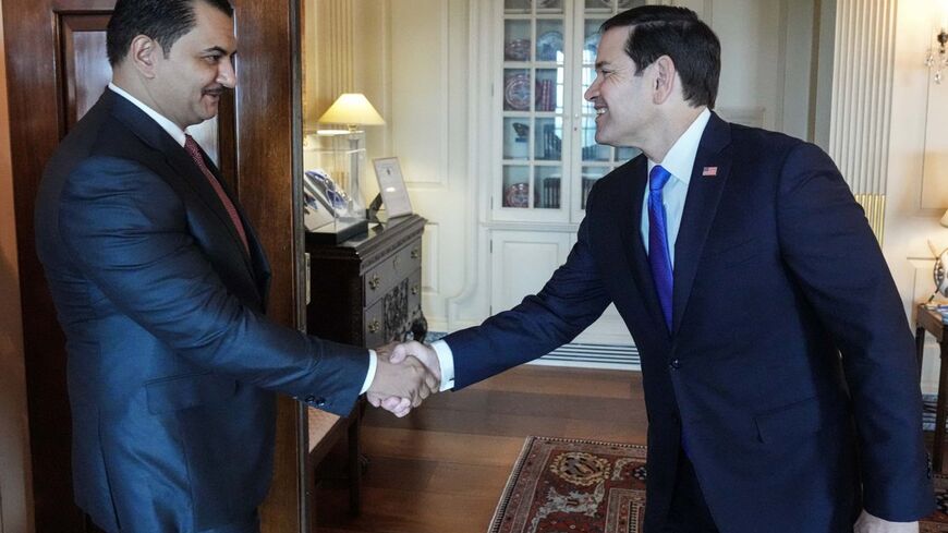 US Secretary of State Marco Rubio meets Libyan National Army Deputy Commander Saddam Haftar in Washington on June 29, 2026.