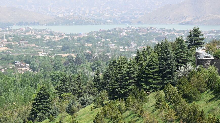 A forest near Qargha lake in Paghman district, Kabul province