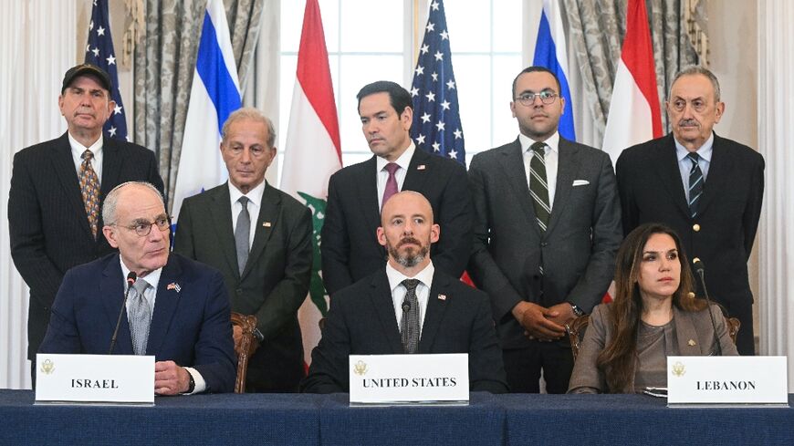 The Lebanon-Israel-US signing ceremony took place in Washington 