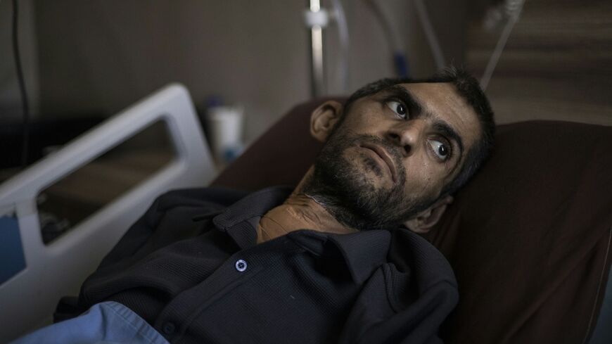 Mujahed Bani Mufleh, 37, spent six months in jail after being accused of inciting violence against Israel through his journalistic work