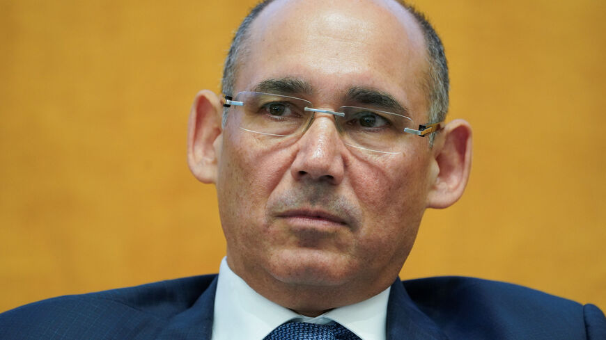 Bank of Israel Governor Amir Yaron during the international Monetary Fund's (IMF) annual research conference on "Global Interdependence" in Washington, U.S., November 9, 2023. REUTERS/Kevin Lamarque/File Photo